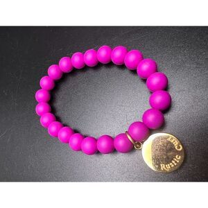 Rustic Cuff Silicone Stretch Bracelet